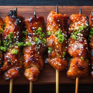 Teriyaki Chicken Skewers